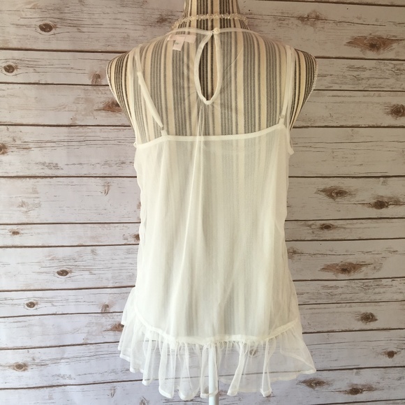 NWT LC Lauren Conrad Sleeveless Top Size S - Picture 3 of 9